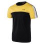 Tricou pentru barbati IGUANA Rampart, Negru/Galben