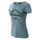 Tricou pentru femei HI-TEC Lady Nulis, Silver/Pine/Melange Tricou pentru femei HI-TEC Lady Nulis, Silver/Pine/Melange