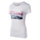 Tricou casual pentru femei ELBRUS Ukaja III, Alb