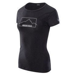 Tricou sport pentru femei HI-TEC Lady Rolic, Negru