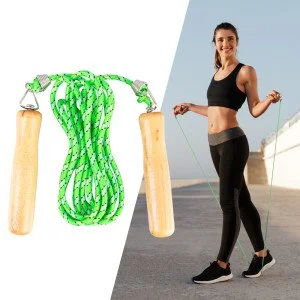 Coarda de sarit inSPORTline Jumpwood Coarda de sarit inSPORTline Jumpwood