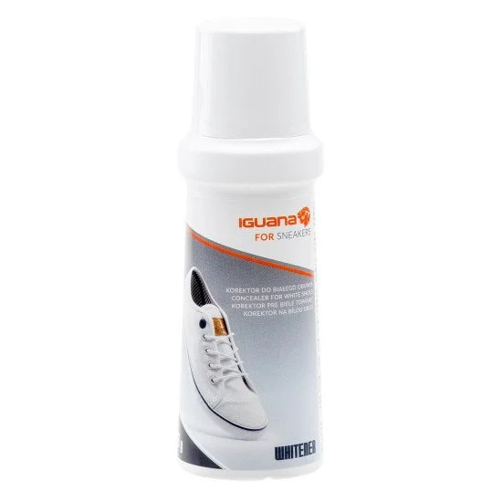 Corector de culoare pentru incaltaminte alba IGUANA Whitener 75ml Corector de culoare pentru incaltaminte alba IGUANA Whitener 75ml