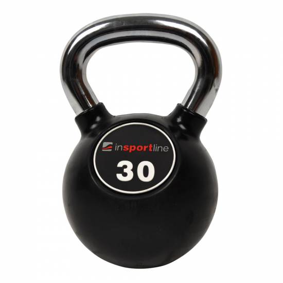 Kettlebell cauciucat inSportline Ketlebel crom 30 кg Kettlebell cauciucat inSportline Ketlebel crom 30 кg