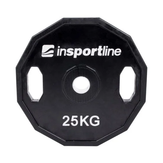 Rubber Coated Olympic Weight Plate Set inSPORTline Ruberton Rubber Coated Olympic Weight Plate Set inSPORTline Ruberton