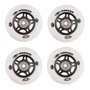 Set roti WORKER 72mm cu rulmenti ABEC-7 Chrome Set roti WORKER 72mm cu rulmenti ABEC-7 Chrome