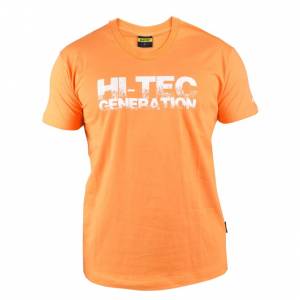 Tricou barbati HI-TEC Generat, Portocaliu Tricou barbati HI-TEC Generat, Portocaliu