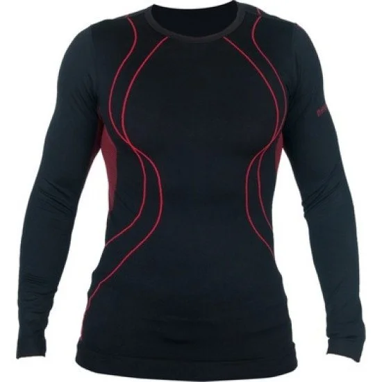 Bluza Termica pentru barbati HI-TEC GEMM Negru/Rosu Bluza Termica pentru barbati HI-TEC GEMM Negru/Rosu