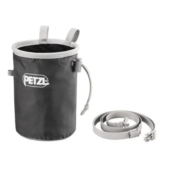 Sac de magneziu PETZL BANDI, Gri Sac de magneziu PETZL BANDI, Gri