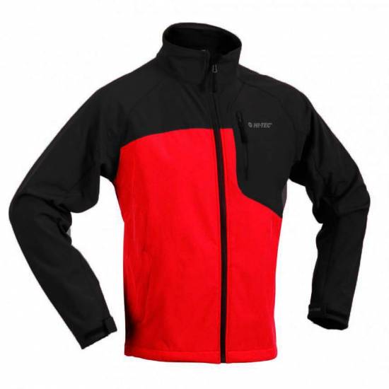 Geaca softshell pentru barbati HI-TEC Brenet Rosu