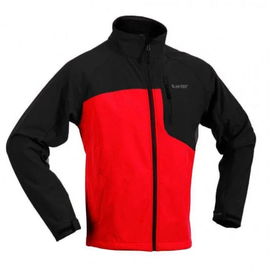 Geaca softshell pentru barbati HI-TEC Brenet Rosu Geaca softshell pentru barbati HI-TEC Brenet Rosu
