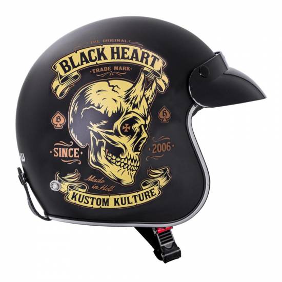 Casca Moto W-TEC V541 Black Heart, Devil