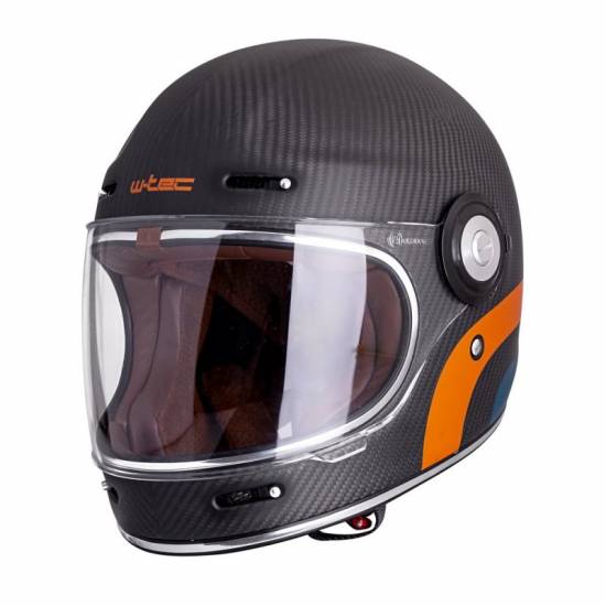 Casca Moto  W-TEC V135 Matt Carbon