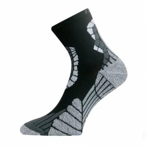 Sosete sport alergare LASTING IRM, Negru/Gri Sosete sport alergare LASTING IRM, Negru/Gri