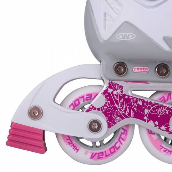 Patine role reglabile 2-in-1 WORKER Pinkola