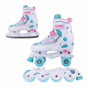 Patine cu rotile/role/patine de gheata WORKER Juando 3 in 1 Patine cu rotile/role/patine de gheata WORKER Juando 3 in 1