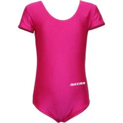 Costum gimnastica cu maneci scurte MAXIMA