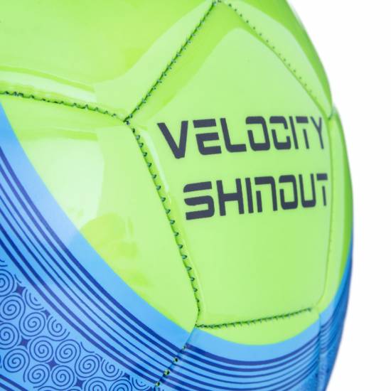 Minge fotbal SPOKEY Velocity Shinout, Albastru / Verde