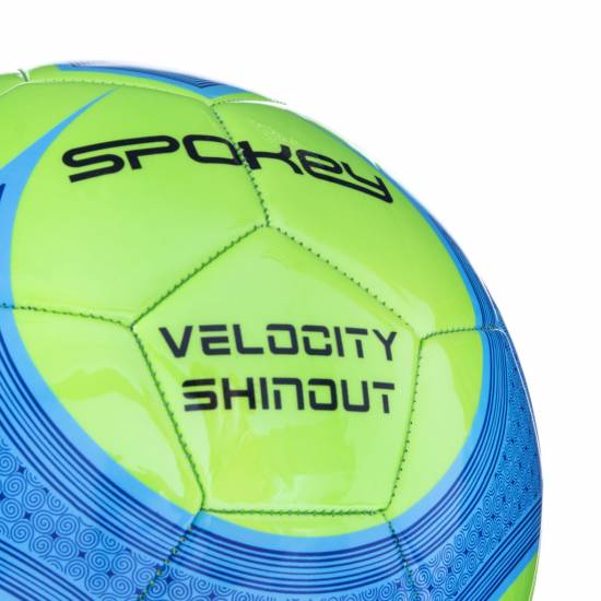 Minge fotbal SPOKEY Velocity Shinout, Albastru / Verde