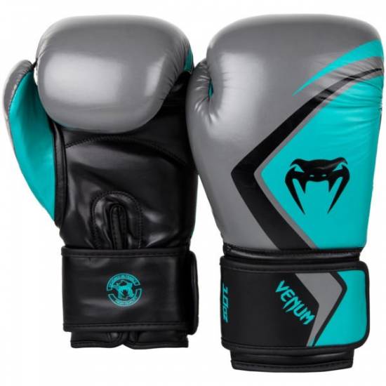 Manusi de box VENUM CONTENDER 2 Gri/Turcoaz Manusi de box VENUM CONTENDER 2 Gri/Turcoaz