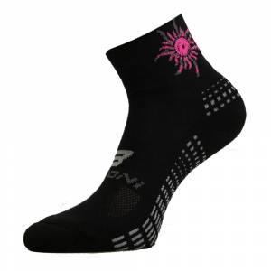 Sosete sport ciclism BIZIONI BS23, negru Sosete sport ciclism BIZIONI BS23, negru