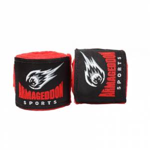 Bandaj de Box ARMAGEDDON SPORTS 4.5m, Rosu Bandaj de Box ARMAGEDDON SPORTS 4.5m, Rosu
