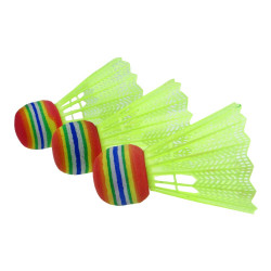 Fluturasi de badminton SPARTAN Neonballe 3 buc