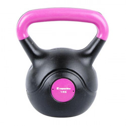 Kettlebell inSPORTline Vin-Bell Dark 1 kg