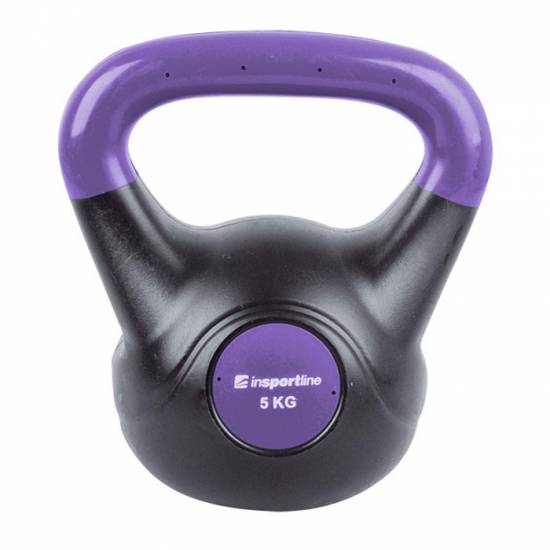 Kettlebell inSPORTline Vin-Bell Dark 5 kg