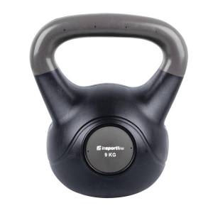 Kettlebell inSPORTline Vin-Bell Dark 9 kg Kettlebell inSPORTline Vin-Bell Dark 9 kg