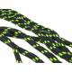 Sireturi HI-TEC Lace Trip 90cm, Negru/Lime