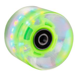Roata iluminata pentru Penny Board 60*45mm cu rulmenti ABEC 7  Roata iluminata pentru Penny Board 60*45mm cu rulmenti ABEC 7