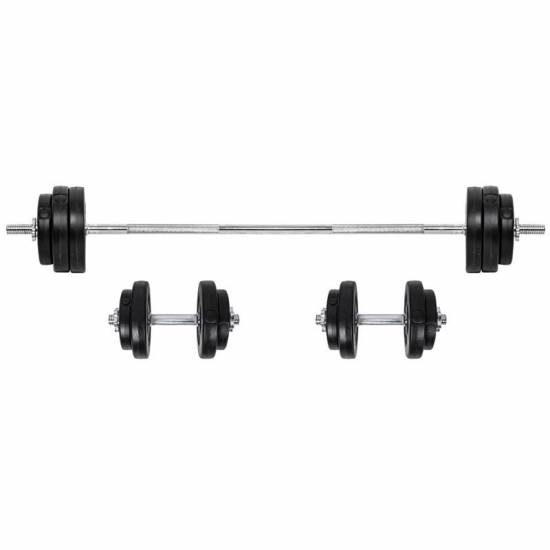 Gantere si haltera set inSPORTline BS08 3-50 kg