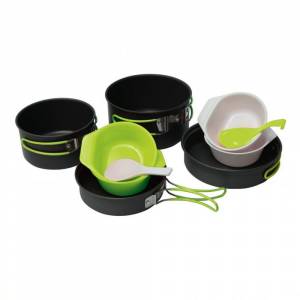 Set vase voiaj aluminiu PINGUIN Quadri Set vase voiaj aluminiu PINGUIN Quadri