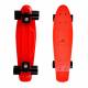 Penny Board SPARTAN Plastic Board 22.5, Rosu