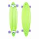 Placa Longboard Plastic WORKER Pike 36ʺ W/ Light Up Wheels, Verde