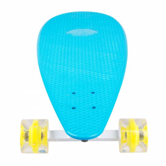 Placa Longboard Plastic WORKER Pike 36ʺ W/ Light Up Wheels, Verde