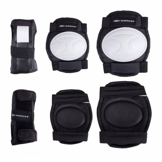 Set protectie pentru role/skateboard/bicicleta WORKER Chermer Set protectie pentru role/skateboard/bicicleta WORKER Chermer