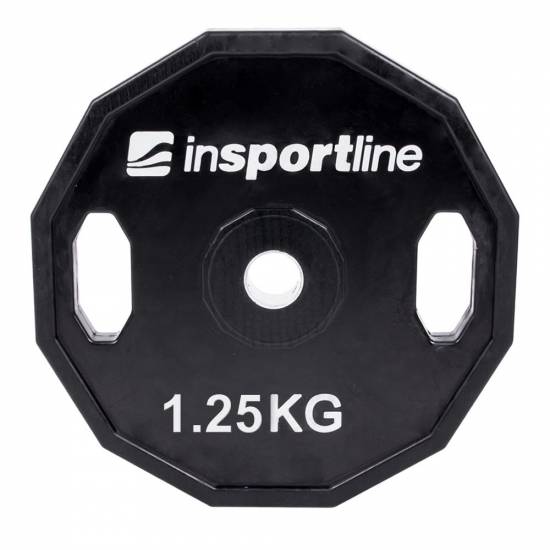 Disc greutate cauciucat inSPORTline Ruberton 1,25 kg