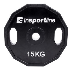 Disc greutate cauciucat inSPORTline Ruberton 15kg