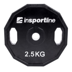 Disc greutate cauciucat inSPORTline Ruberton 2,5 kg