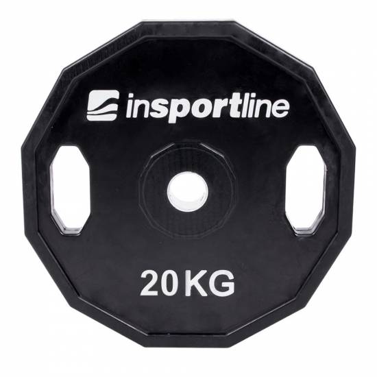 Disc greutate cauciucat inSPORTline Ruberton 20kg