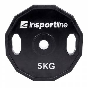 Disc greutate cauciucat inSPORTline Ruberton 5kg Disc greutate cauciucat inSPORTline Ruberton 5kg