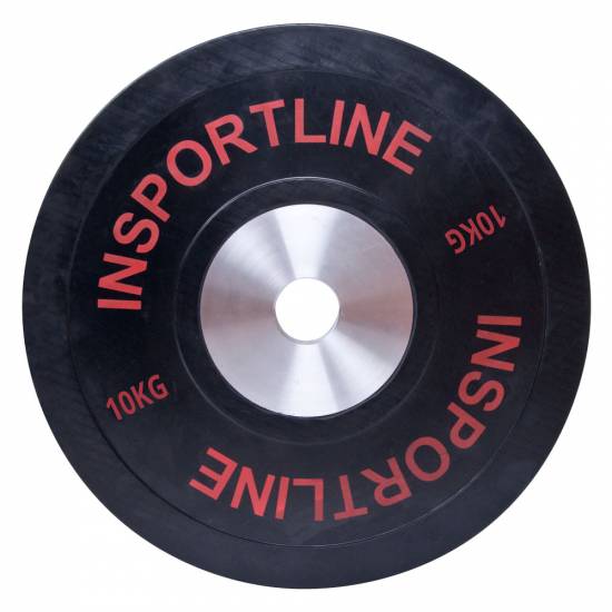 Disc greutate olimpic inSPORTline Bumper Plate 10kg Disc greutate olimpic inSPORTline Bumper Plate 10kg