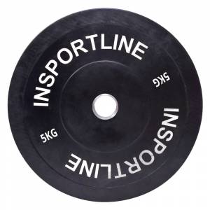 Disc greutate olimpic inSPORTline Bumper Plate 5 kg Disc greutate olimpic inSPORTline Bumper Plate 5 kg