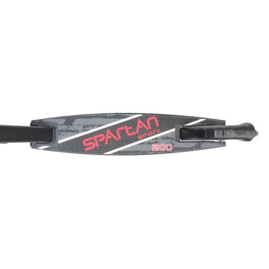 Trotineta SPARTAN Imitation Stunt, Negru/Rosu