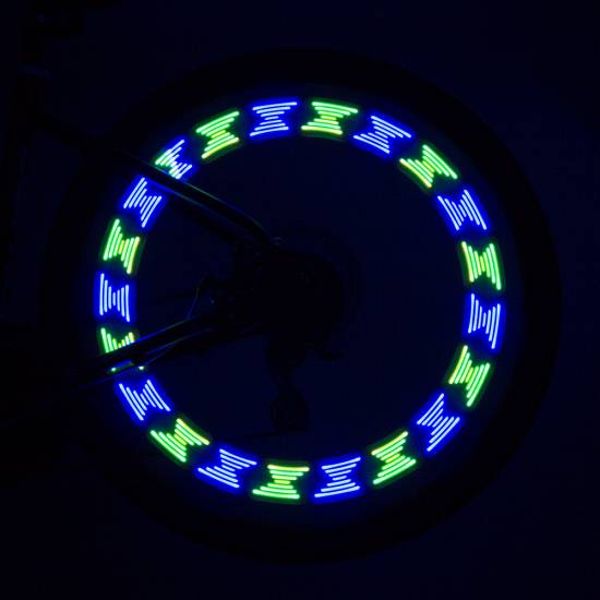 Dispozitiv LED pentru spite de bicicleta WORKER Orbiso
