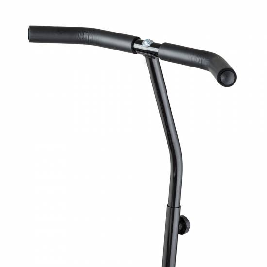 Trambulina fara arcuri cu maner inSPORTline Cordy 114 cm, Roz