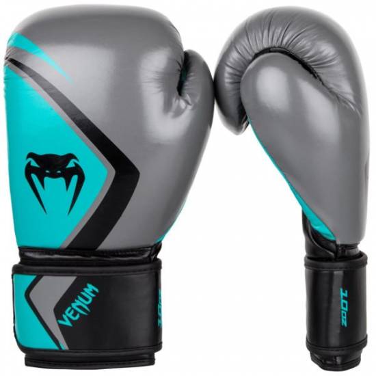 Manusi de box VENUM CONTENDER 2 Gri/Turcoaz Manusi de box VENUM CONTENDER 2 Gri/Turcoaz