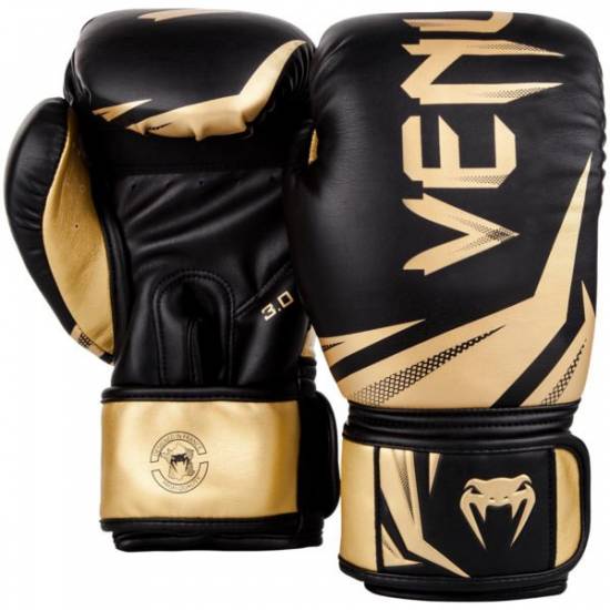 Manusi de box VENUM Challenger 3 Negru/Auriu Manusi de box VENUM Challenger 3 Negru/Auriu