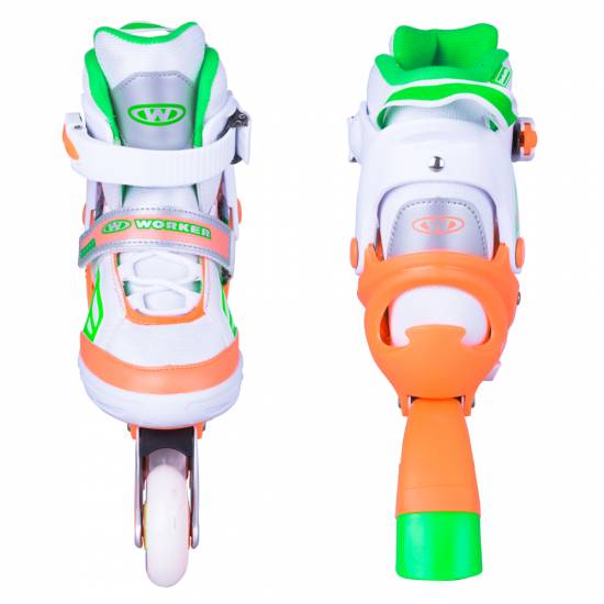 Role reglabile WORKER Nubila, Portocaliu cu LED Role reglabile WORKER Nubila, Portocaliu cu LED